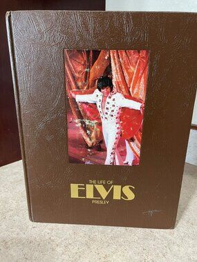 The Life of Elvis Presley 1979 First Edition #4031 Signed Sean Shaver Hal Noland